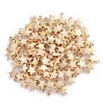 Gold Star 9mm Charm - Gold Plated