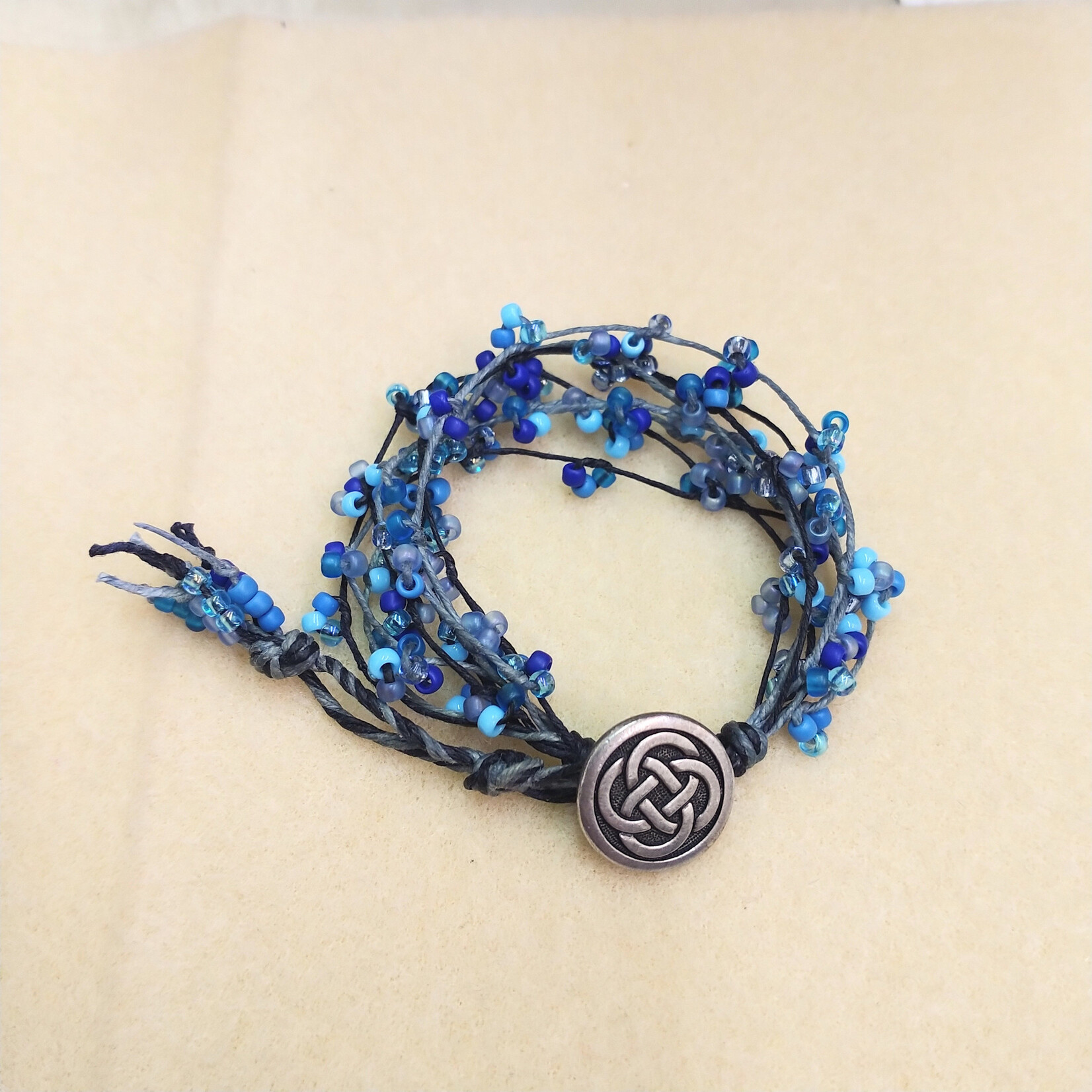 Bird's Nest Bracelet Shades of Blue Bracelet - Ready to Wear