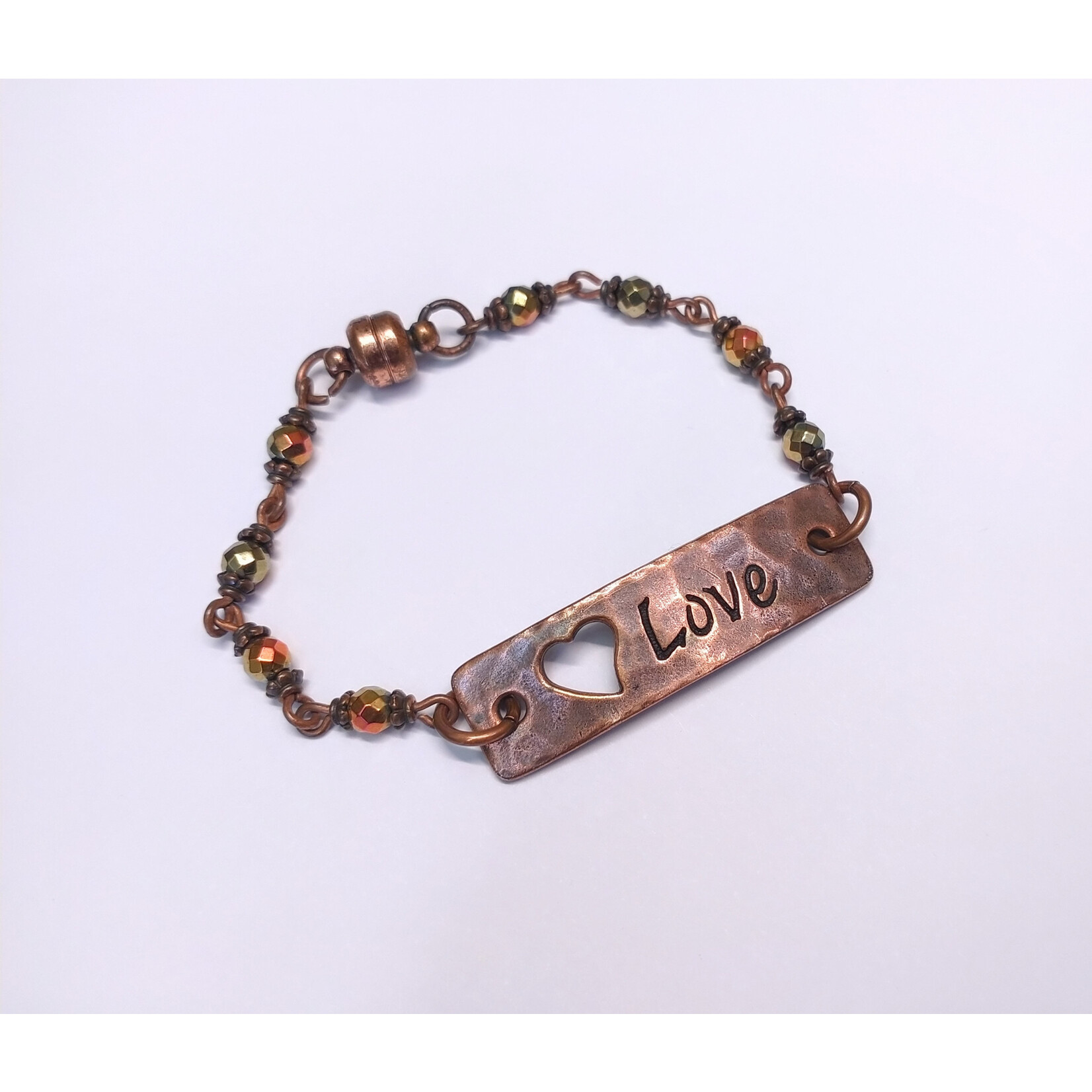 Love Link Copper Hematite Bracelet - Ready to Wear