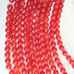 Dark Carnelian 8mm Round Bead Bead Strand