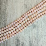 Pink Opal  5mm Round Bead Strand