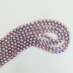 Freshwater Pearls  5.5-6mm Nugget Lavender Bead Strand