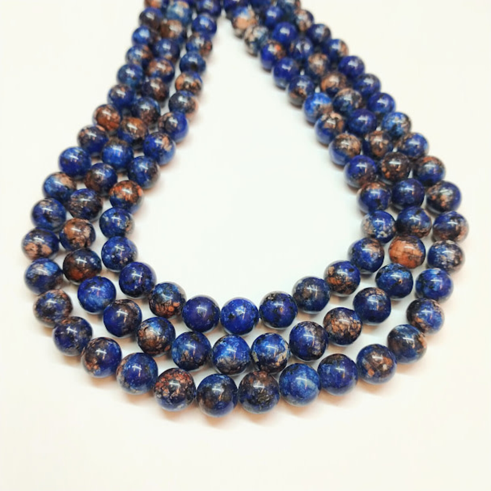 Chilean Sodalite  8mm Round Bead Strand