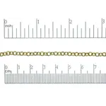 Gold Plated  4mm Rolo Chain