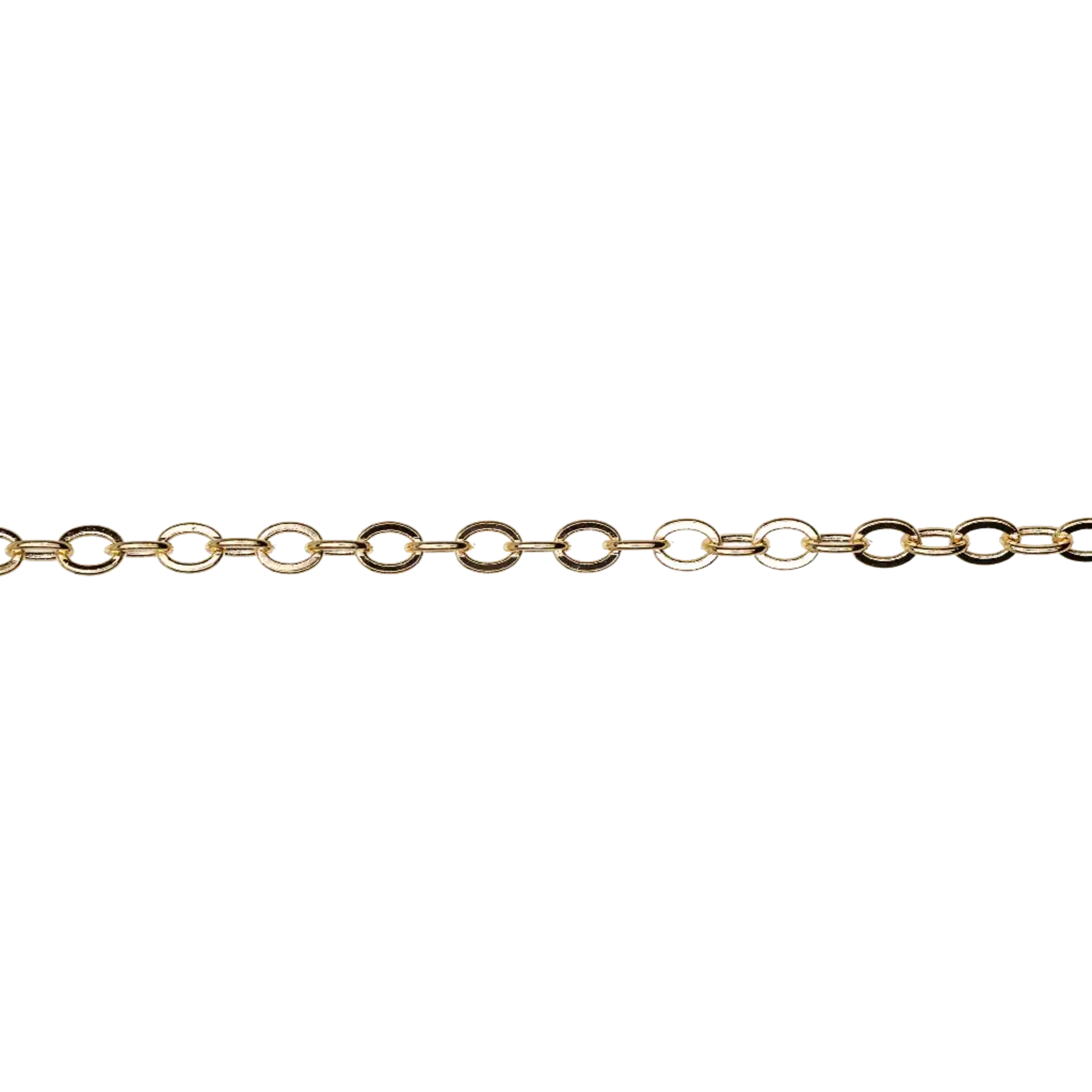 Gold Plated  3x4mm Classic Cable Chain