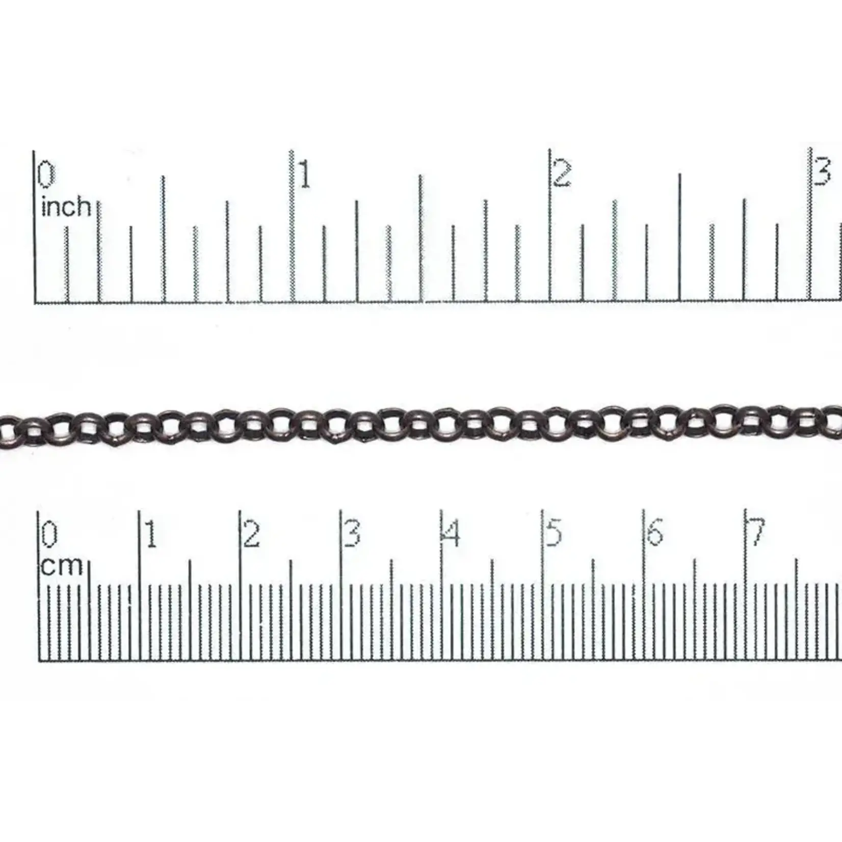 Antique Copper  4mm Rolo Chain