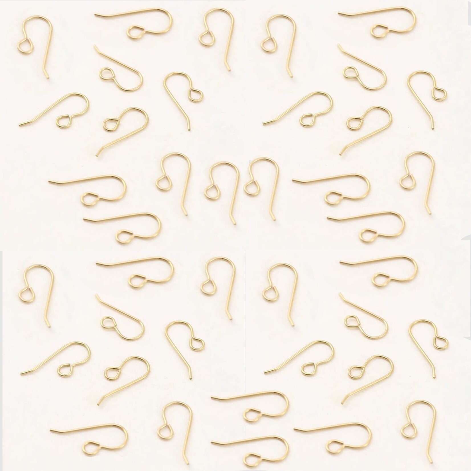 Vintaj Vintaj Vogue Brass French Earwire - Pair