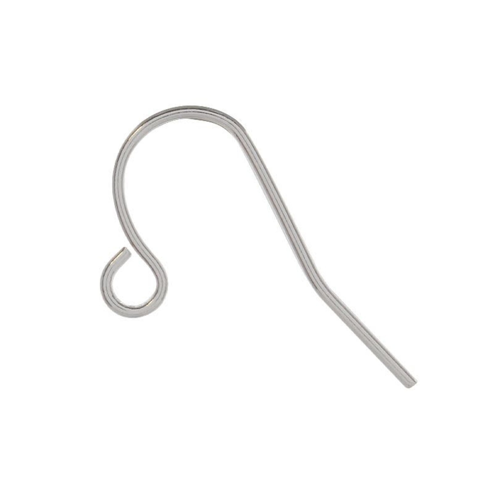 Silver Plated 22ga Earwire - Pair
