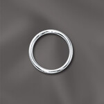 Sterling Silver  8mm Closed Jump Ring - 10 Pieces