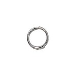 Silver Plated 6mm Split Ring - 20 Pieces