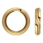 Gold Filled  6.2mm Split Ring - Single