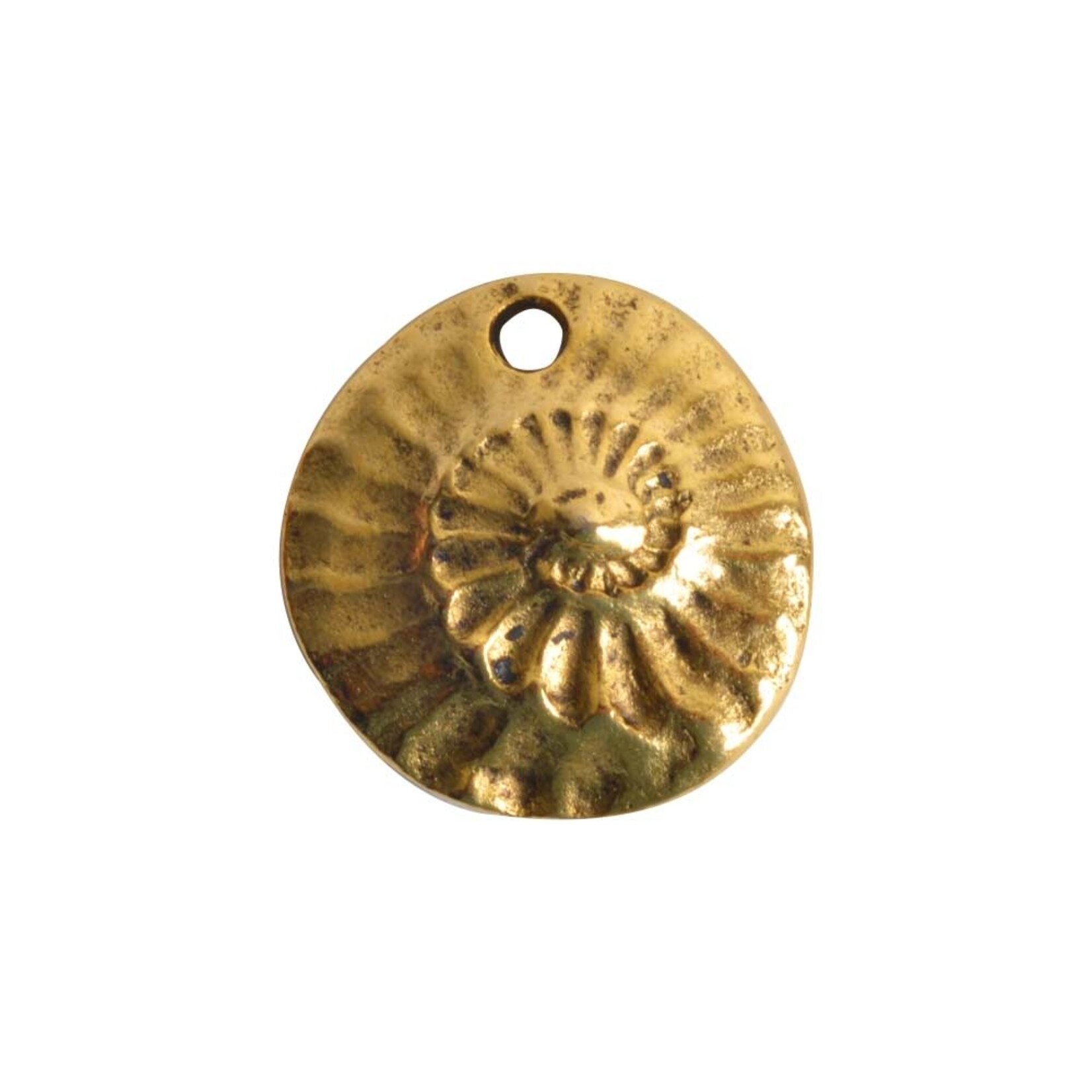 Guadalupe Antique Gold Plated Charm