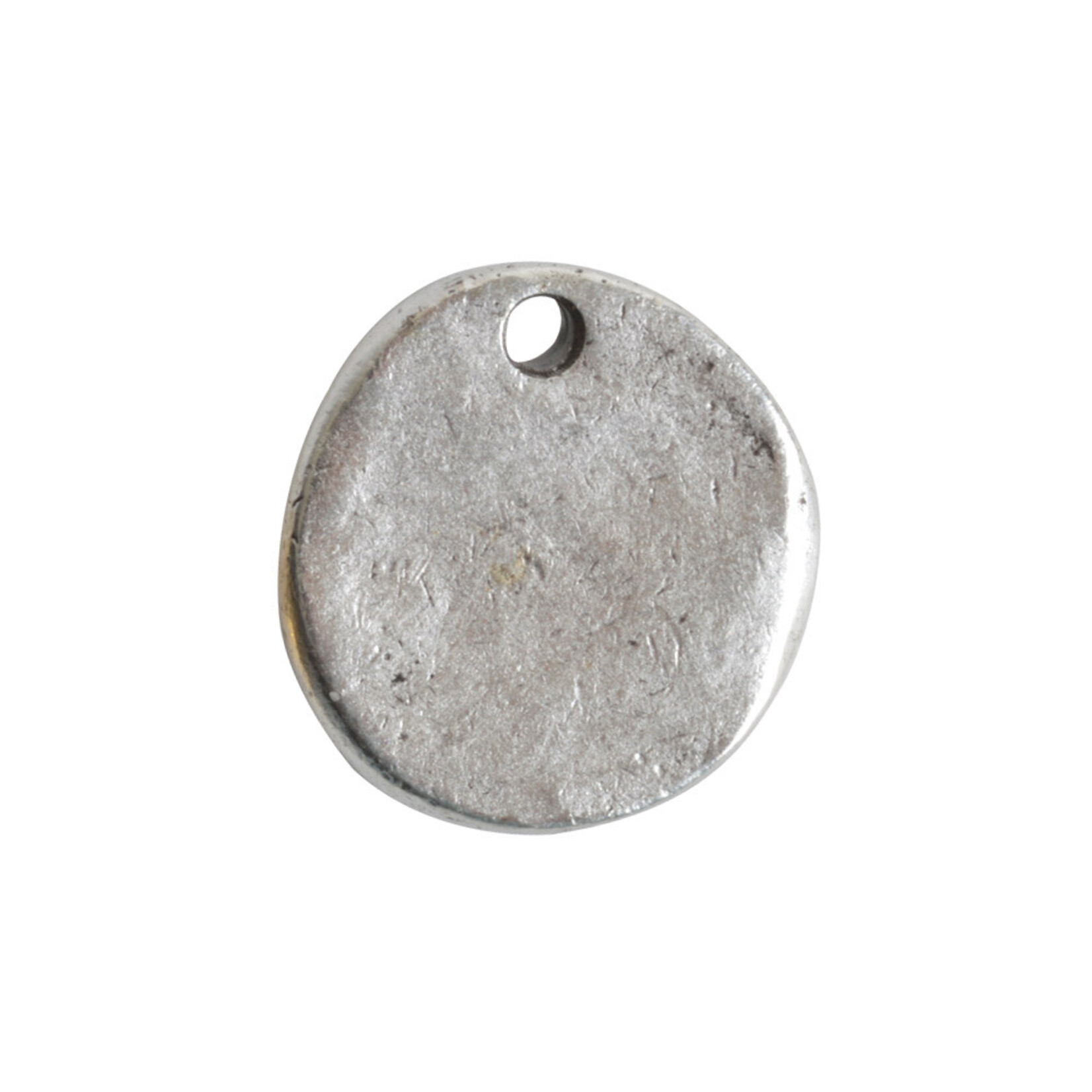 Guadalupe Antique Silver Plated Charm