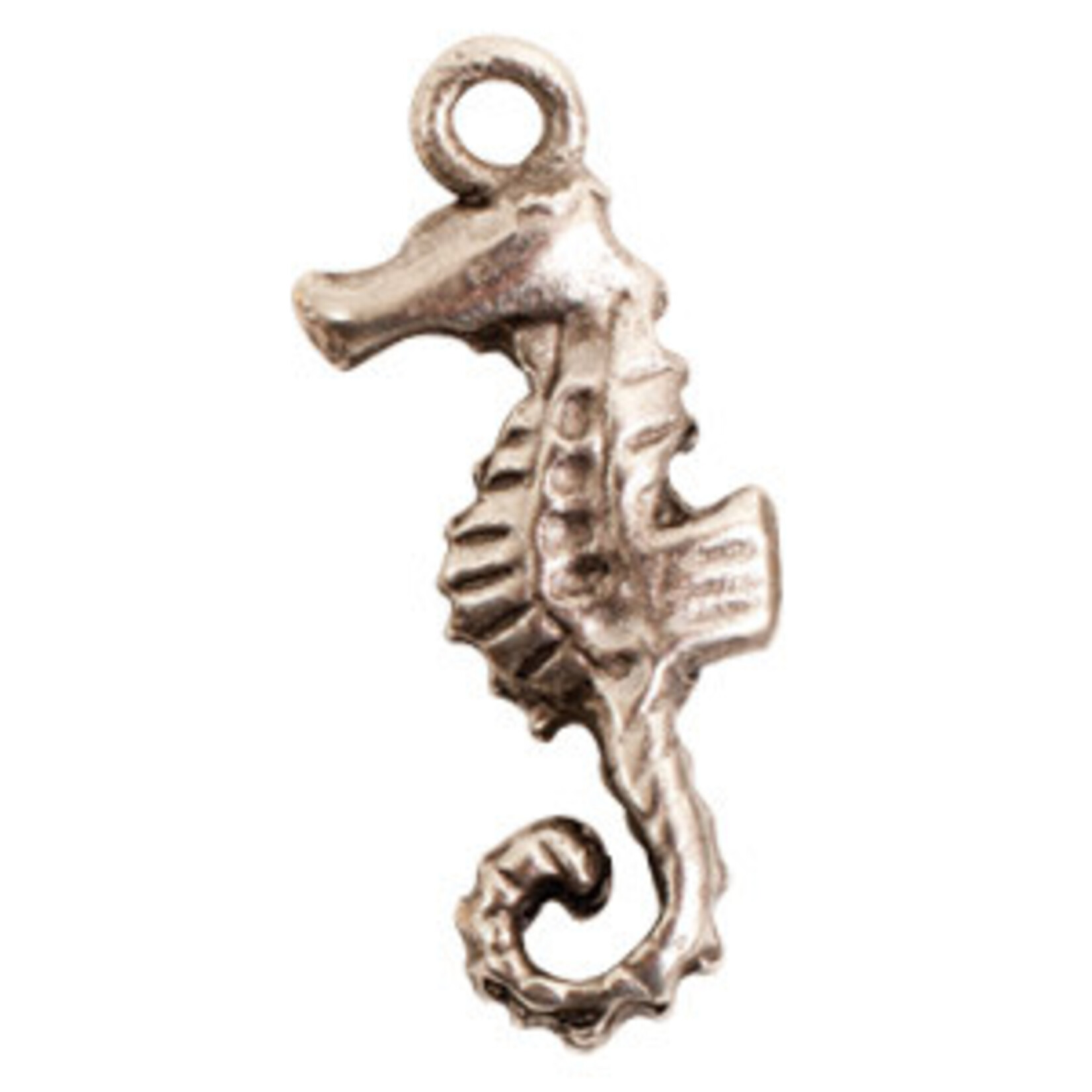 Seahorse Antique Silver Charm