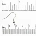 Silver Plated French Earwire w/Ball & Spring - 20 Pieces