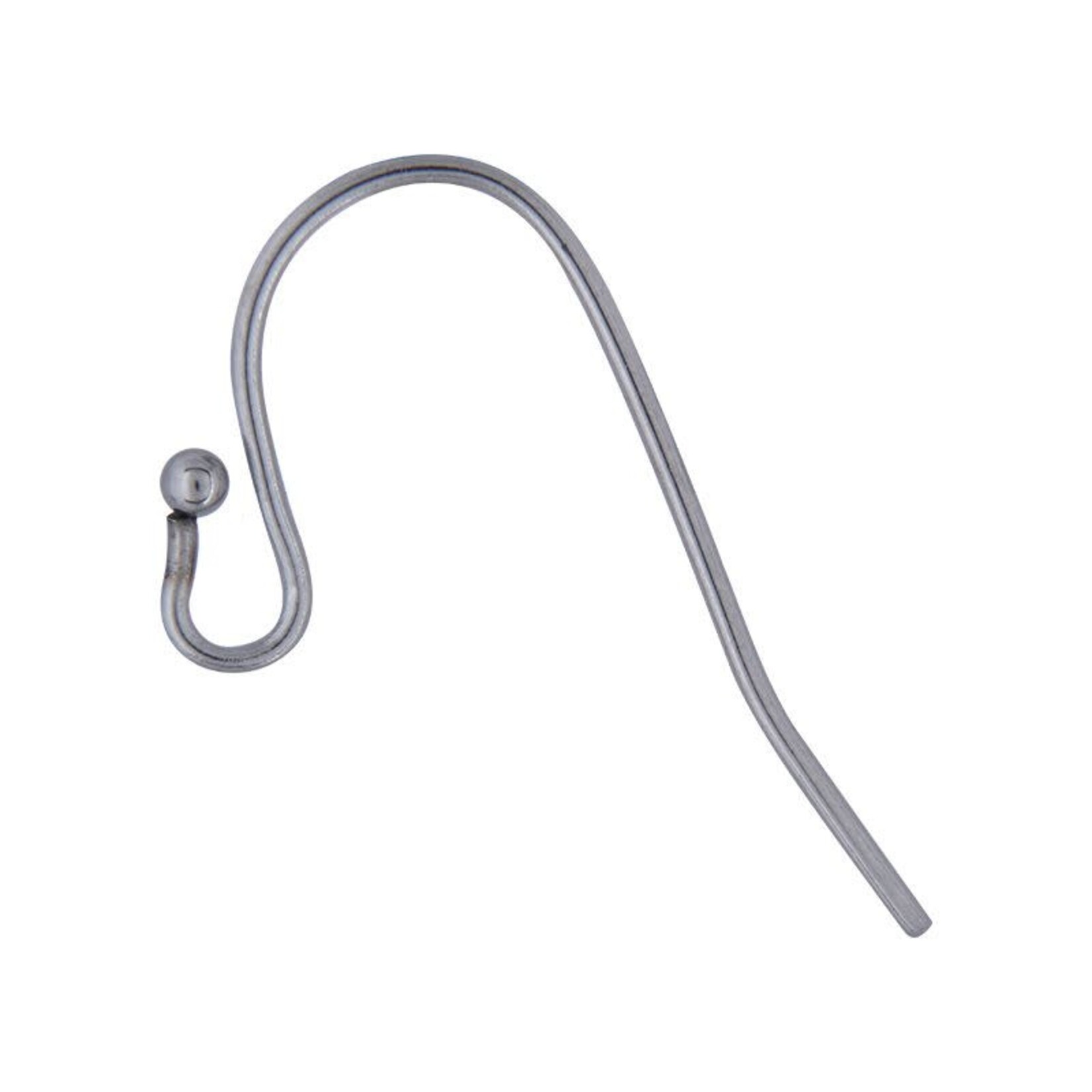Stainless Steel Earwire w/ 1.5mm Ball - Pair