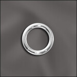 Sterling Silver  8mm 16ga Open Jump Ring - 10 Pieces