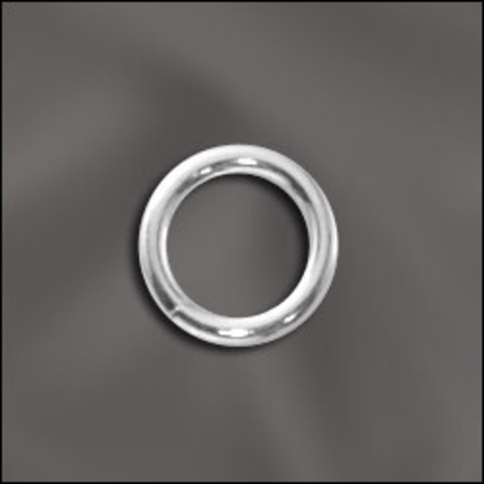 Sterling Silver  8mm 16ga Open Jump Ring - 10 Pieces