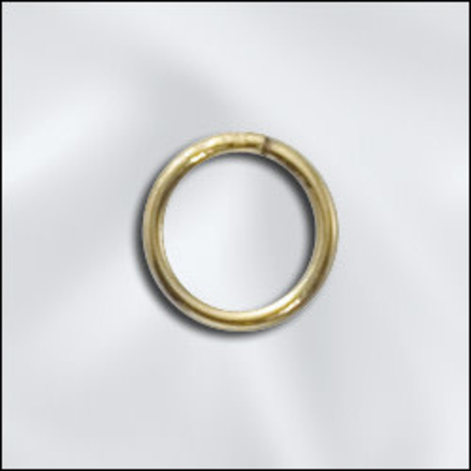 Gold Filled  8mm 19ga Open Jump Ring - 5 Pieces