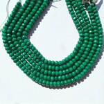 Emerald Jade Faceted 10mm Strand