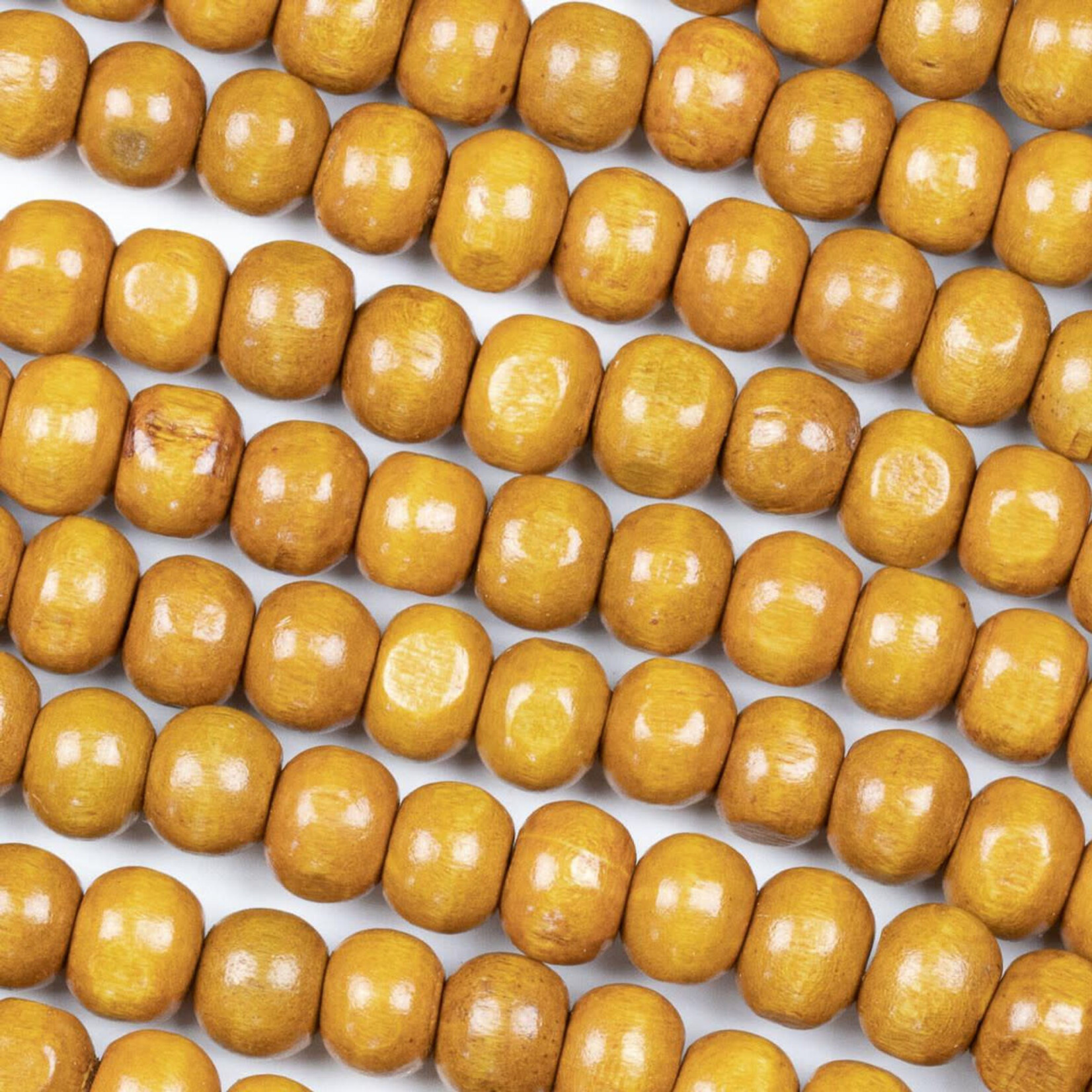 Wood Maple   8mm Round Bead Strand