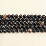 Black Tourmaline 8mm Strand