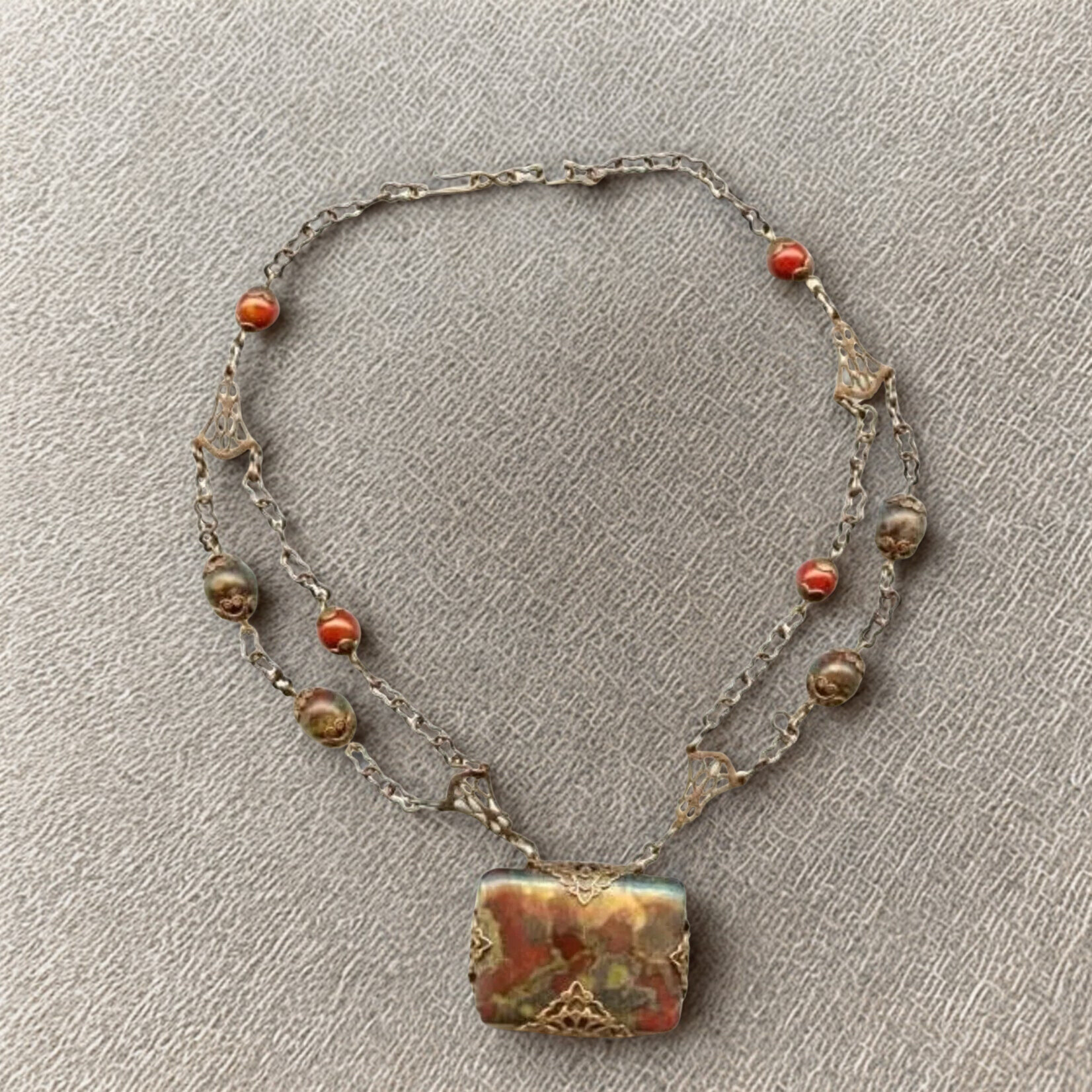 Dragon's Blood Necklace - Ready to Wear