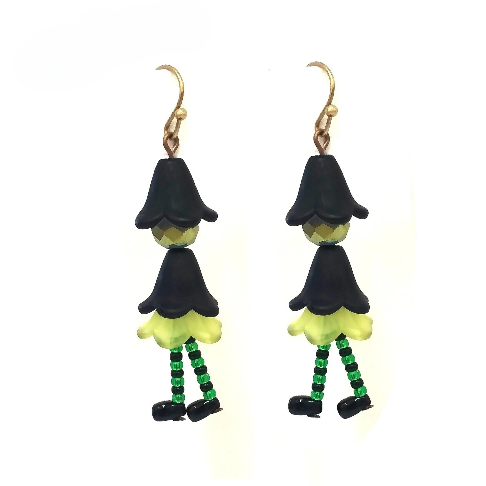 Merry Witch Green Earring Kit