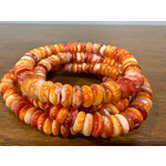 Spiny Oyster Heishi Bead Strand