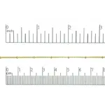 Satellite Chain Gold Plated 2mm - 1"