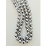 Silver Hematite Faceted 10mm Strand