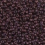 Miyuki 8/0 Metallic Dark Raspberry Seed Beads
