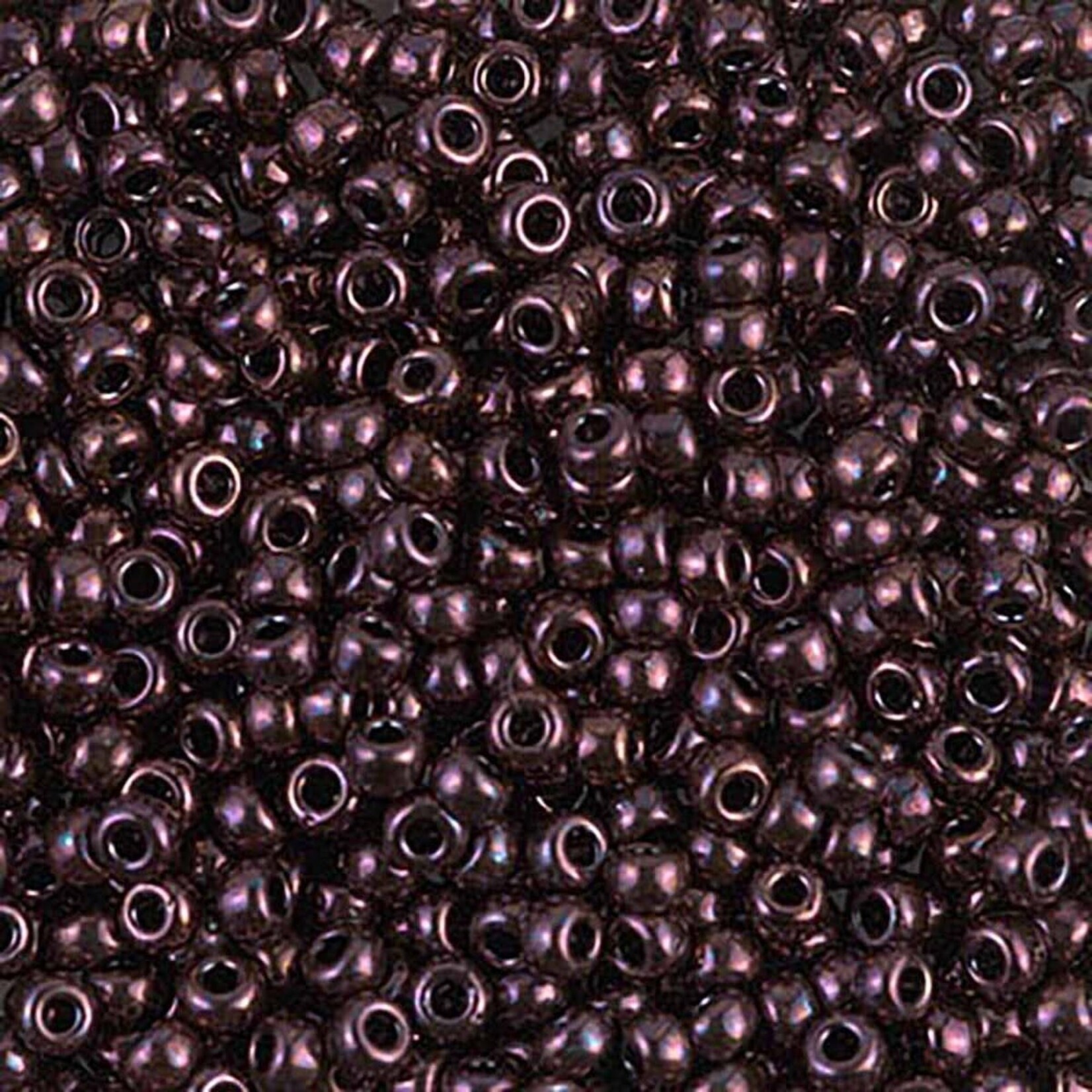 Miyuki 8/0 Metallic Dark Raspberry Seed Beads