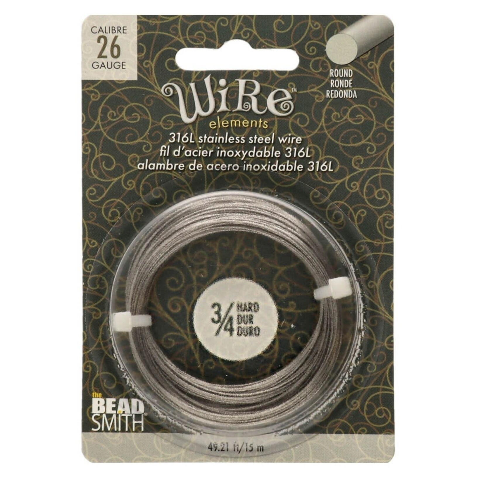 316L Stainless Steel 26ga Wire - 15 Meter Coil