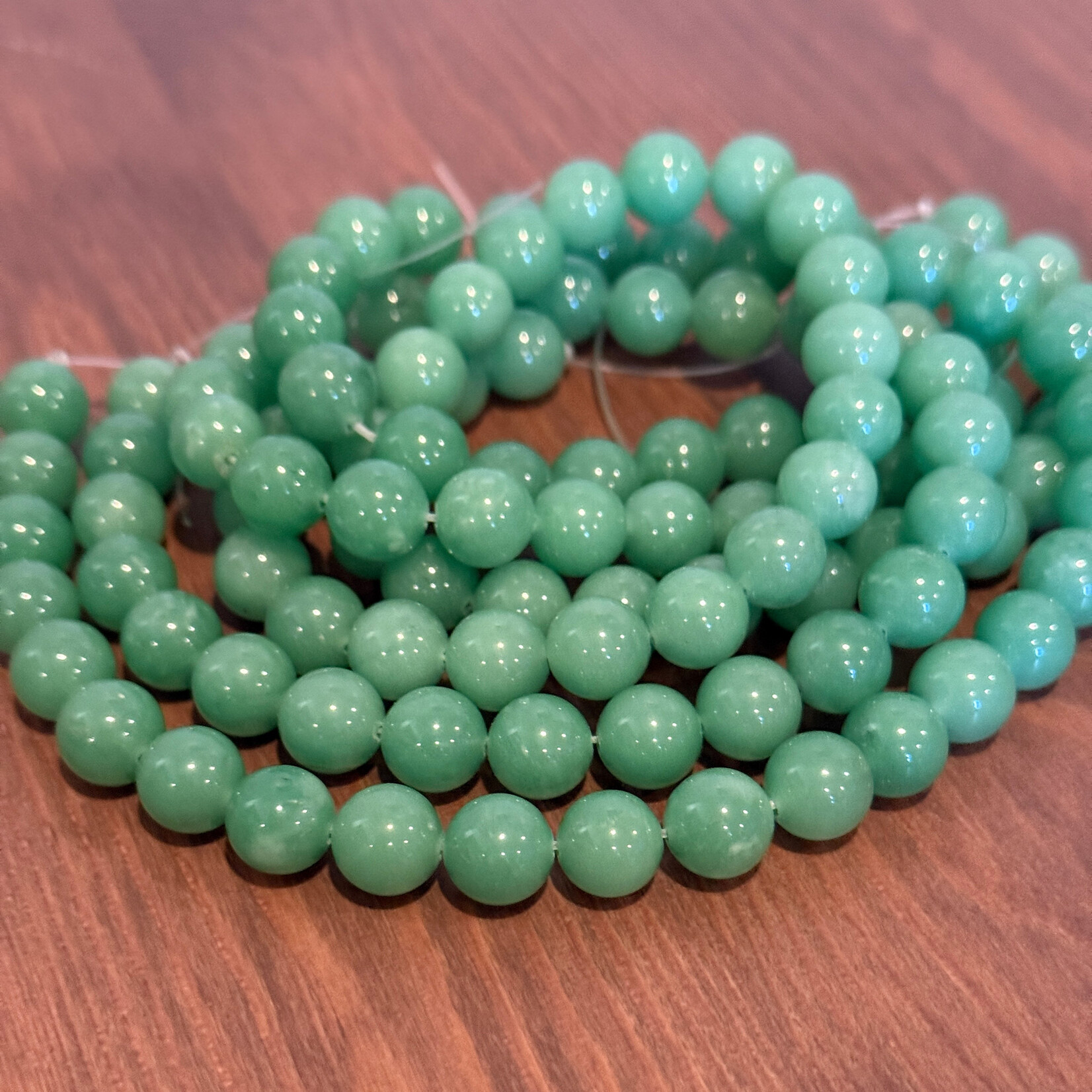 Jade Bead 10mm Round Strand