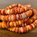Spiny Oyster Heishi Bead Strand