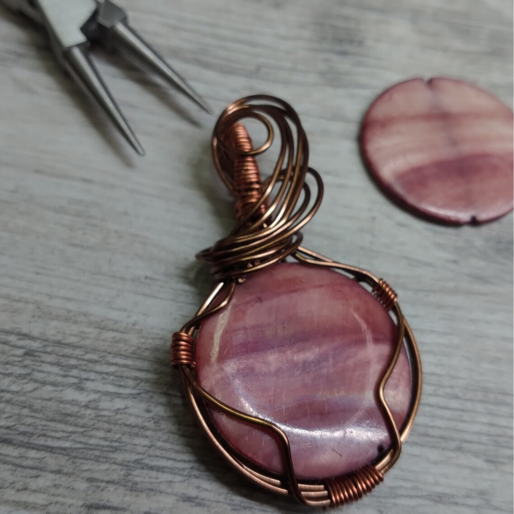 Wire Art Wrapping Class - Saturday, June 13th, 1:00 - 4:00pm