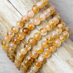 Citrine  6mm Round Bead Strand