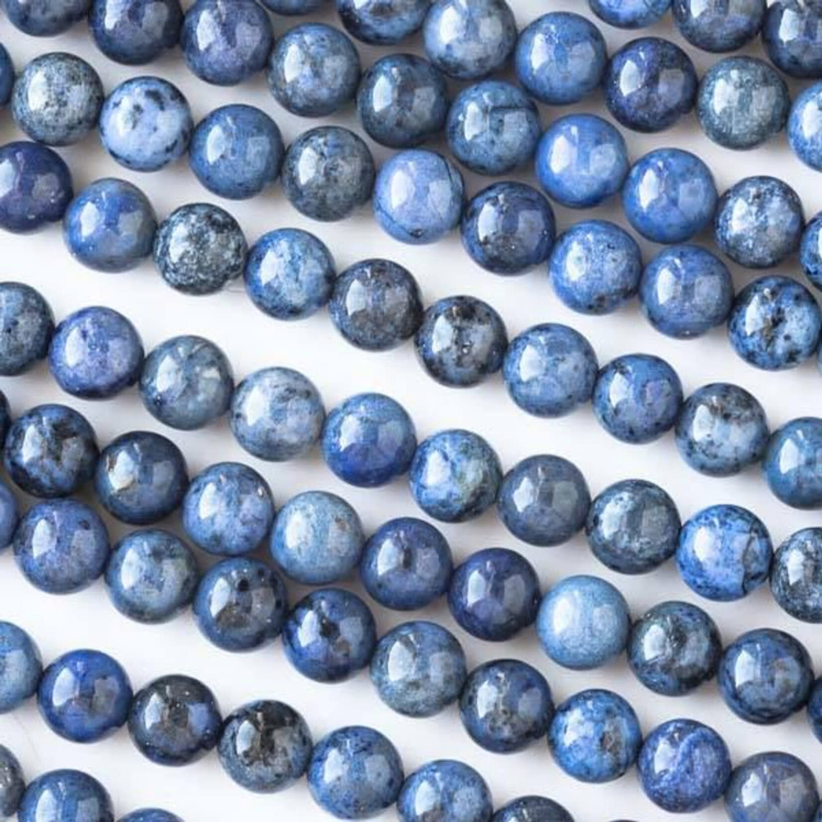 Dumortierite  6mm Round Bead Strand