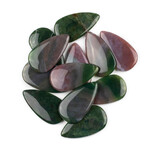 Fancy Jasper 24x44mm Top Side Drilled Teardrop Pendant