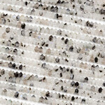 Rainbow Moonstone  2x3mm Saucer Bead Strand