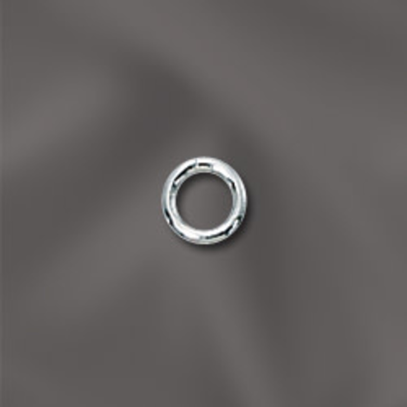 Sterling Silver  4mm 21ga Closed Jump Ring - 10 Pieces