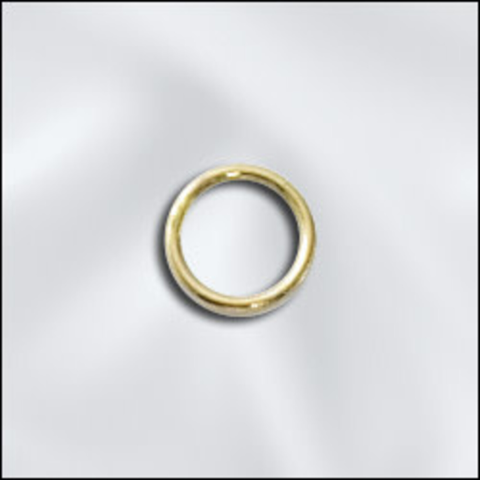 Gold Filled  6mm 22ga Closed Jump Ring - 10 Pieces