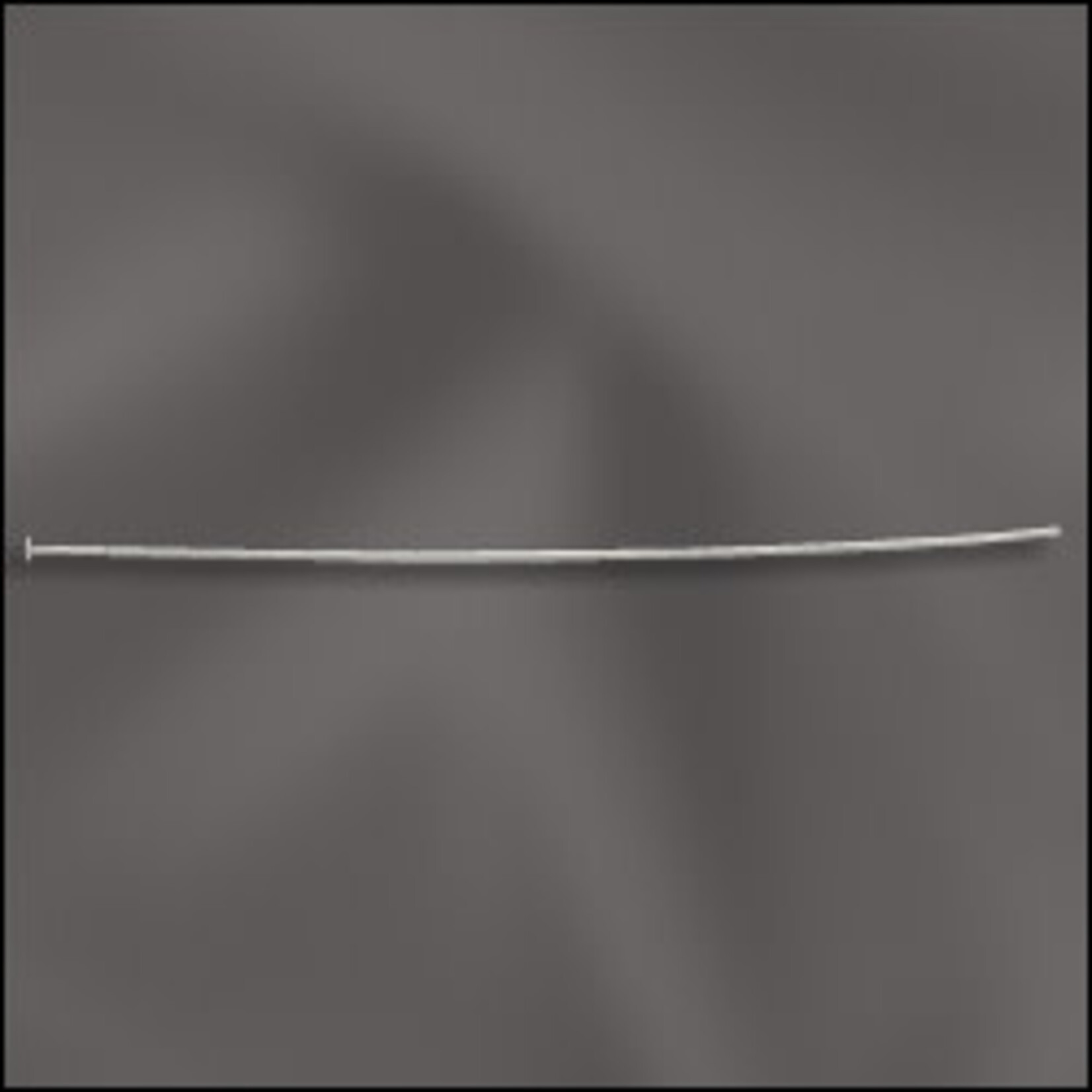 Silver Plated 22ga 3" Headpin - 20 Pieces