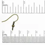 Antique Brass French Earwire - 10 Pieces