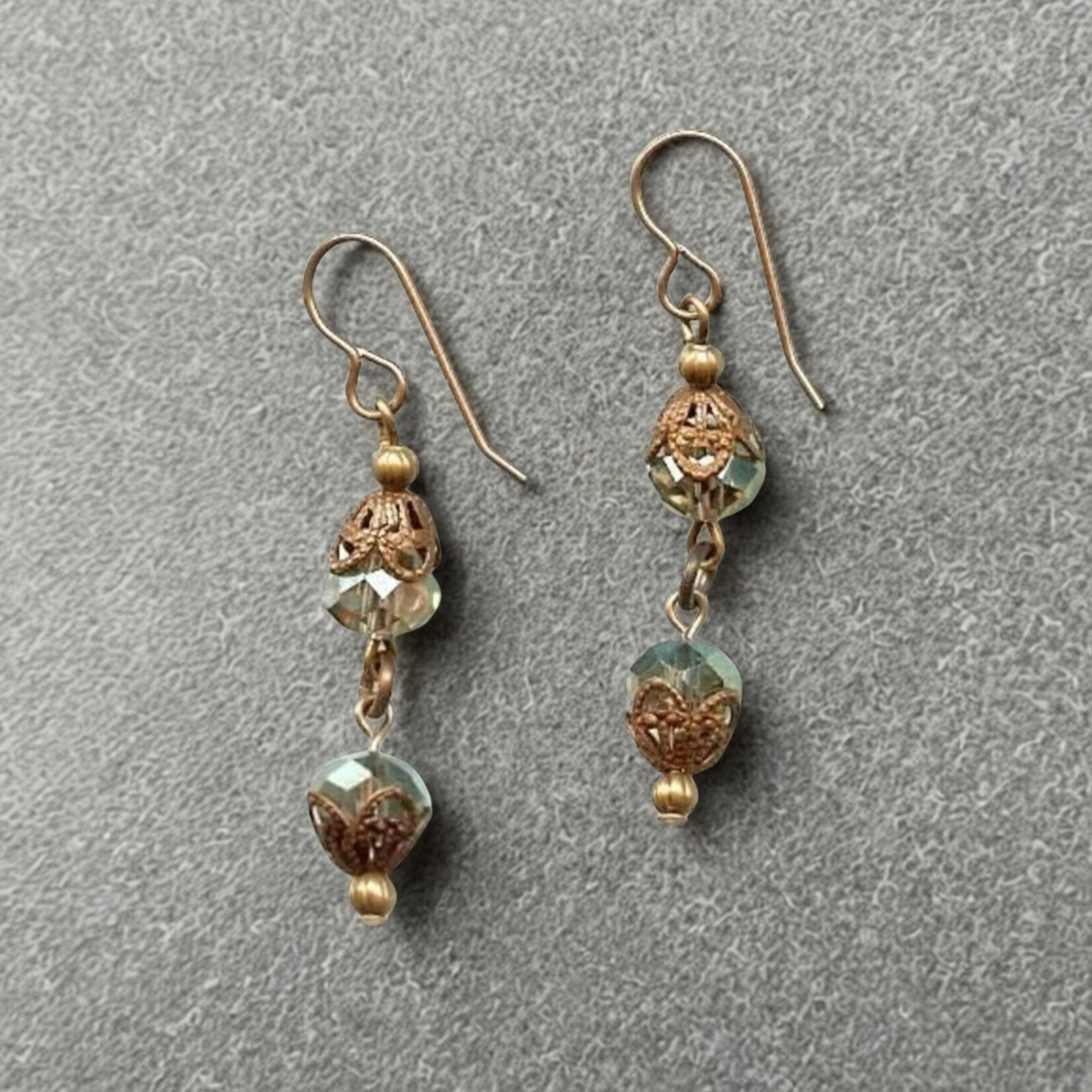 Bead Inspirations Drops Of Elegance Chrysolite Earring Kit