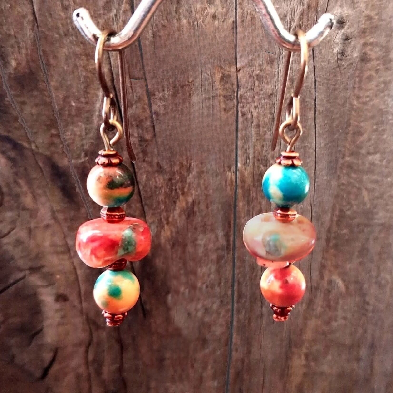 Spiny Oyster Copper Earring Kit