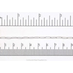 Silver Plated  7.9x2.3mm Paperclip Chain - 1"