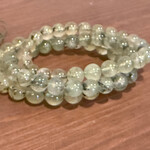 Prehnite 8-10mm Smooth Round Bead Strand