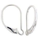 Sterling Silver Interchangeable Loop Leverback - Pair